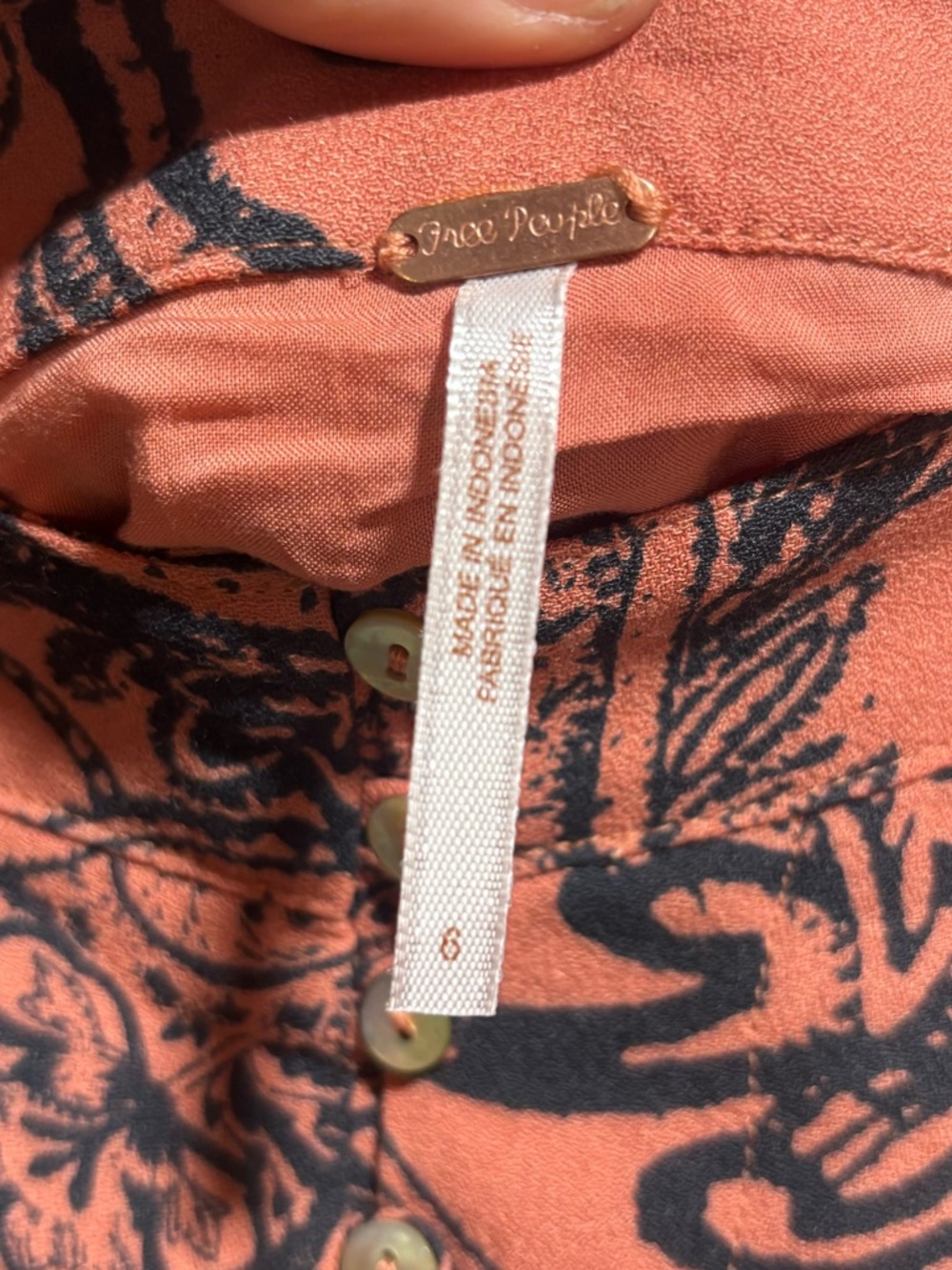 Free People women’s 6 Maxi Skirt, bohemian, festival, hippie, western, earthy - Picture 6 of 12
